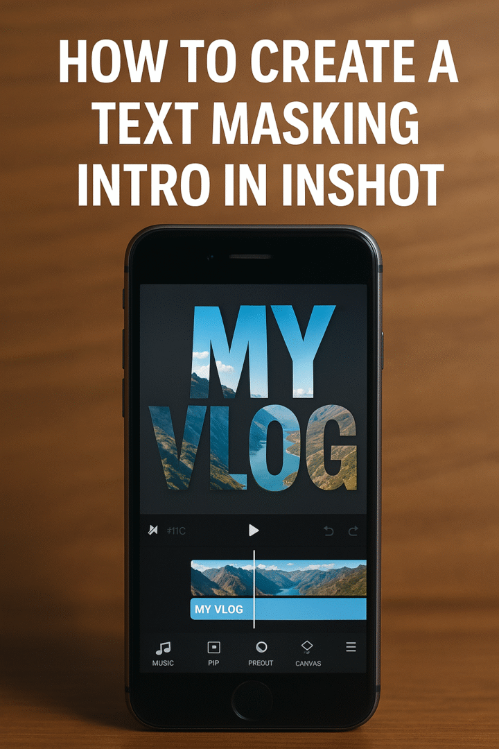 Text Masking Intro in InShot